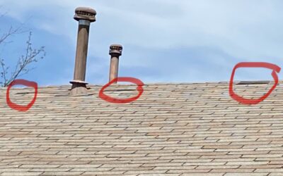 Curled or Missing shingles? Call Us or DM &lsquo;ROOF&rsquo; now for a free inspection